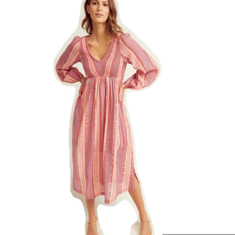 Warm Spring 2020 Pink Sunset Dress
